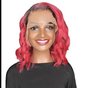 RIRI-13"4 TRANSPARENT LACE FRONTAL WIG, 12"